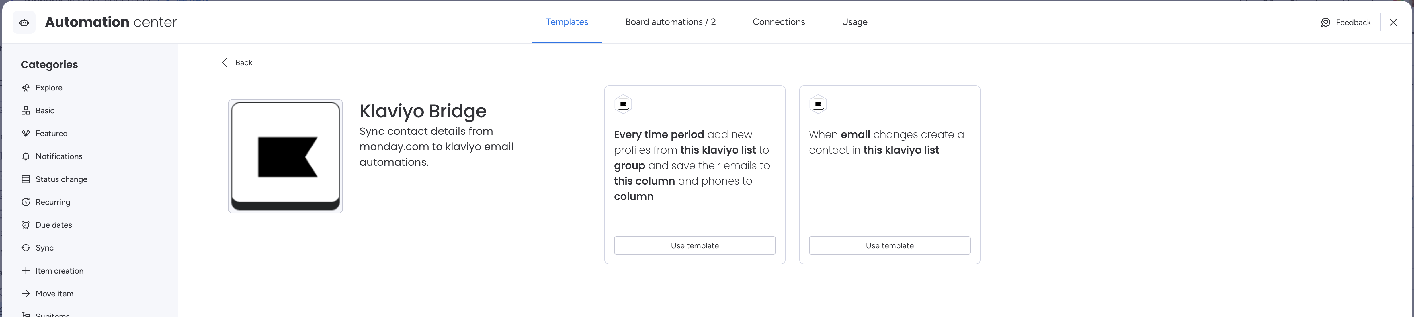 Klaviyo Installation Instructions