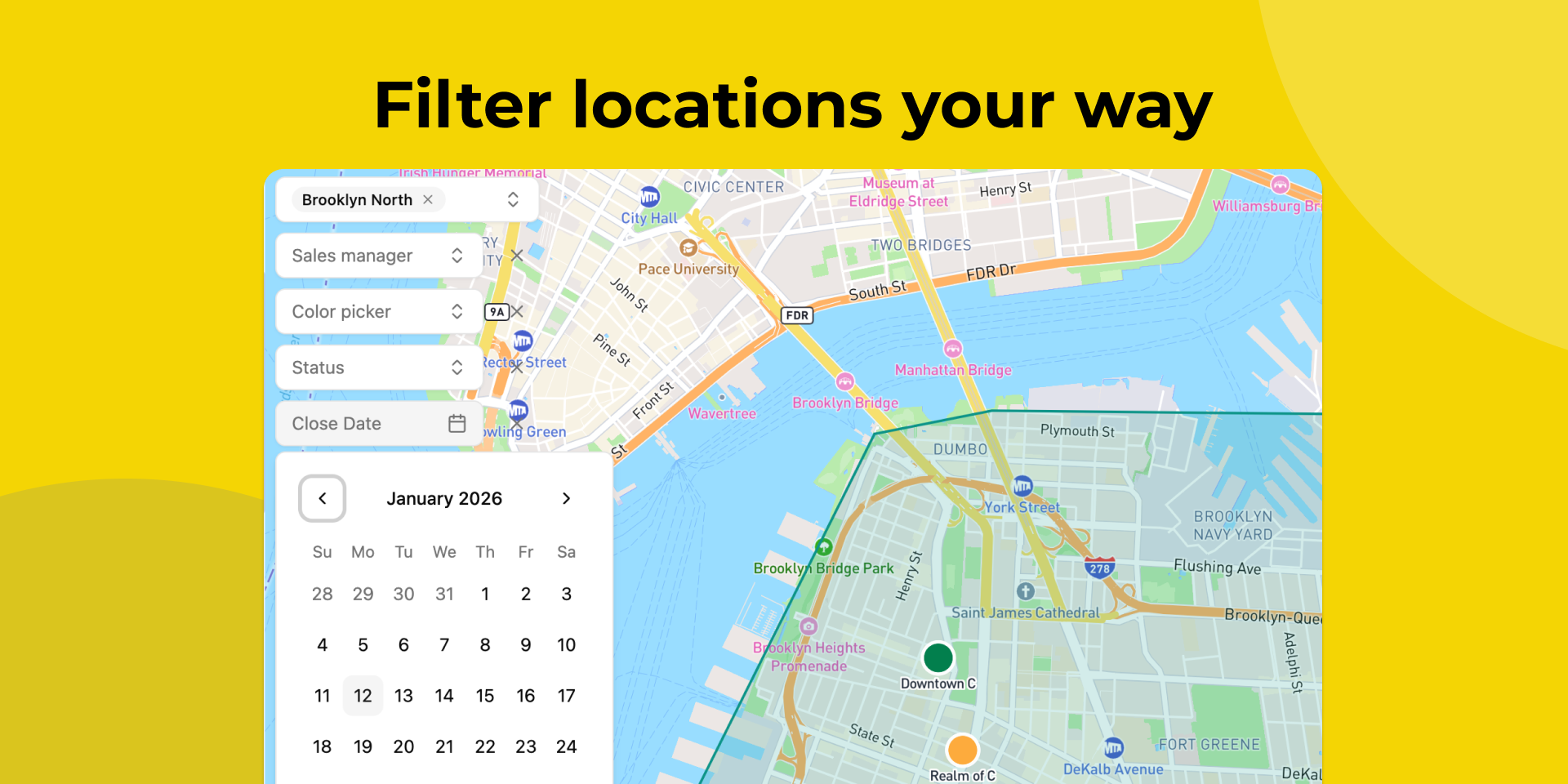 Locator GPS Map and Routes
